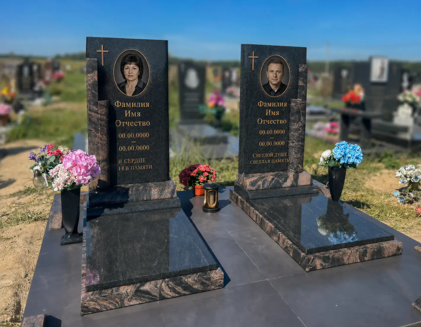 Мемориал, заказанный и установленный специалистами Грин-Стоун